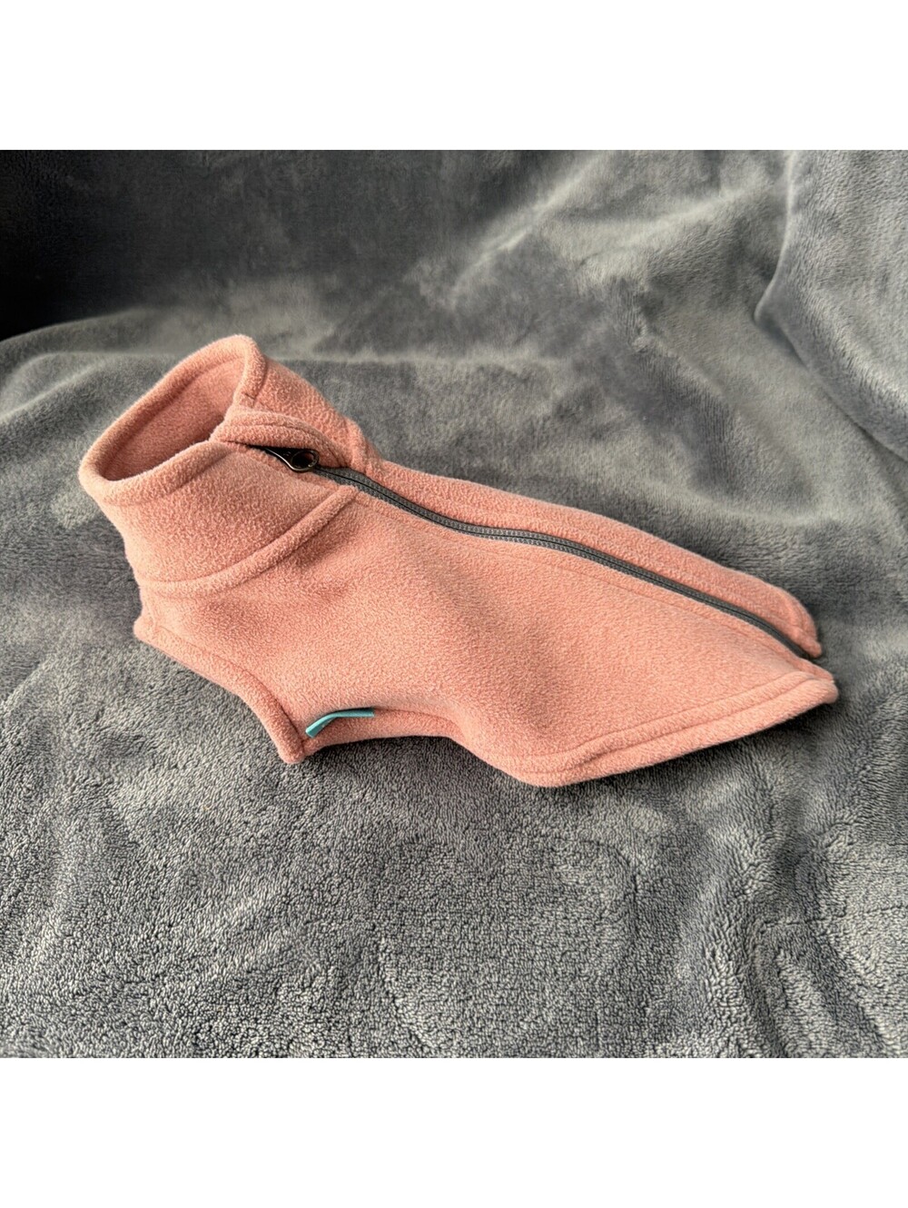 Gooby Dog Flannel Sweater Jacket Extra Small Pink